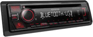 Kenwood, famoso brand di elettrodomestici e dispositivi elettronici, ci propone questa autoradio Bluetooth con vivavoce.