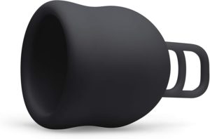 Merula Cup XL è una coppetta mestruale di colore nero.
