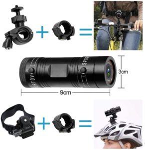 LXMIMI HA21 è una action cam dedicata soprattutto a ciclisti, motociclisti e softgunner
