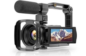 La videocamera Aabeloy 214KM è un modello molto conveniente sia per amatori che professionisti
