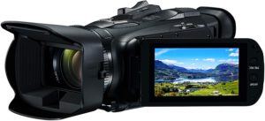 La Canon LEGRIA HF G50 è la più costosa tra le videocamere illustrate, ma per buoni motivi
