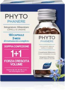 Phyto Phytophanere Integratore Alimentare Naturale Fortificante per Capelli e Unghie